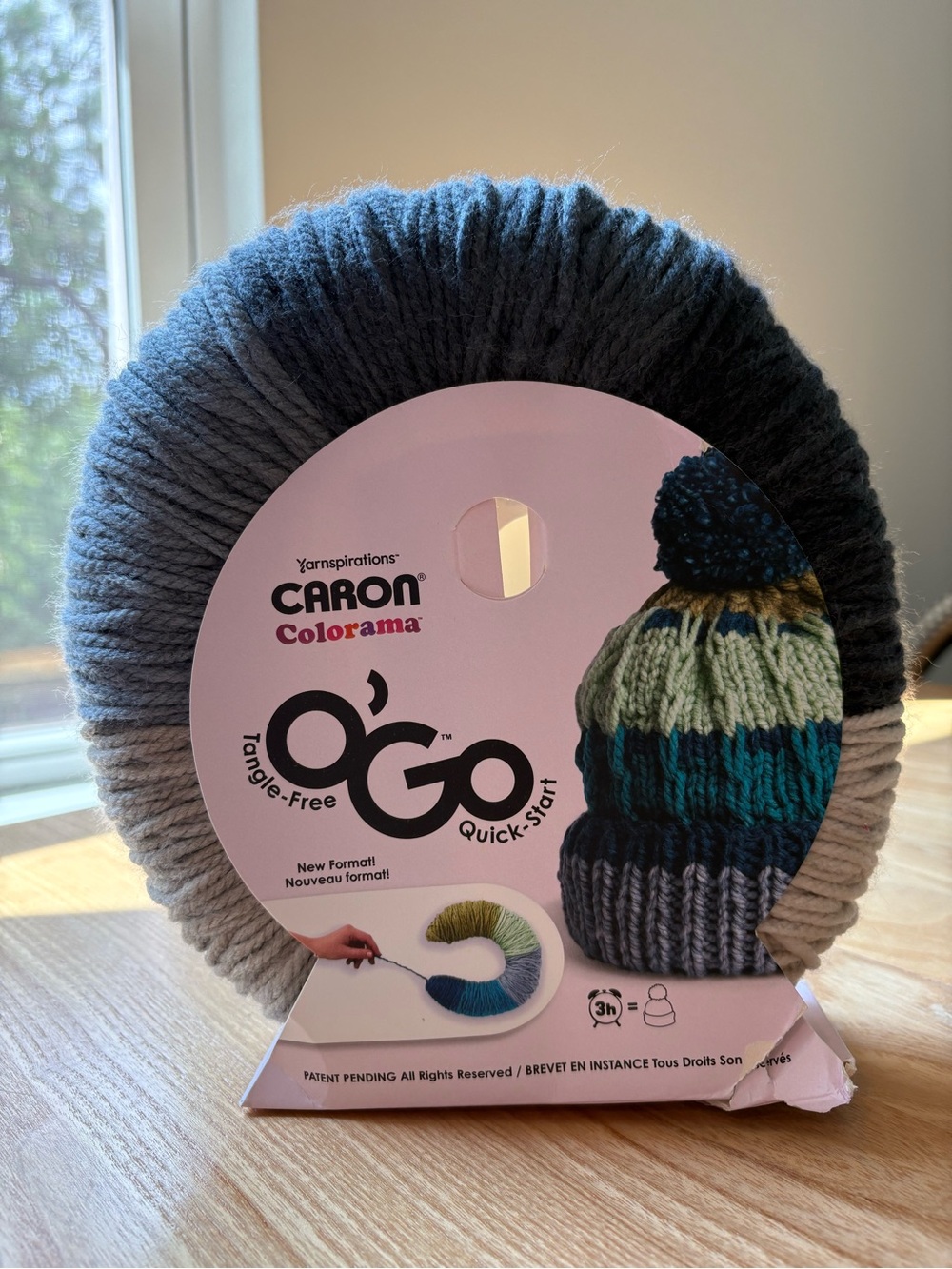Caron Colorama O’Go Salt and Pep 68001 Bulky #5 Yarn NEW Discontinued